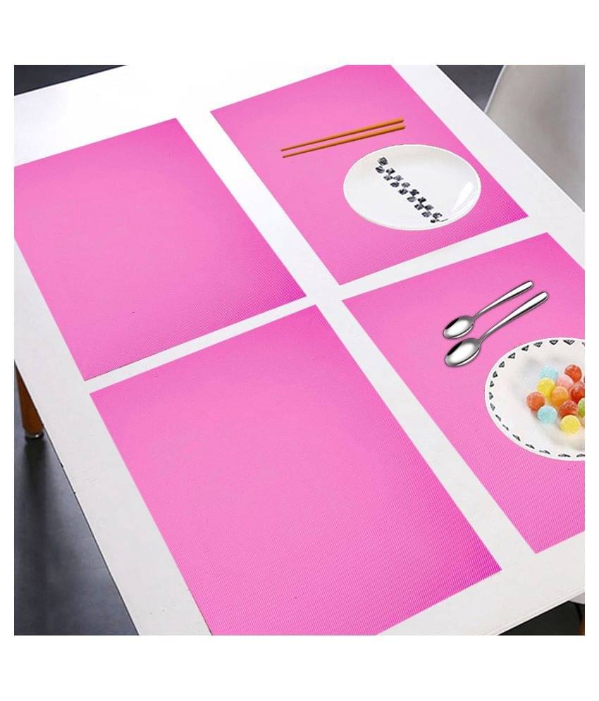     			E-Retailer Set of 6 PVC Table Mats