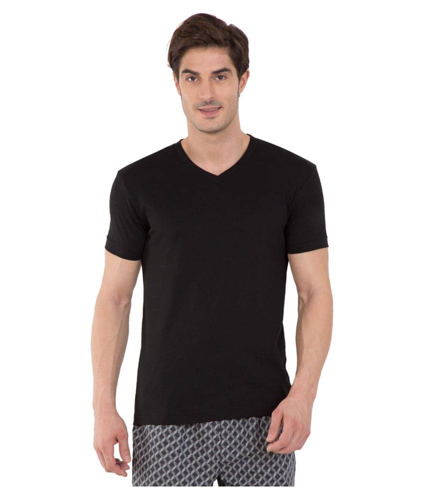 Jockey Black T Shirts Single Pack     			Jockey Black T Shirts Single Pack