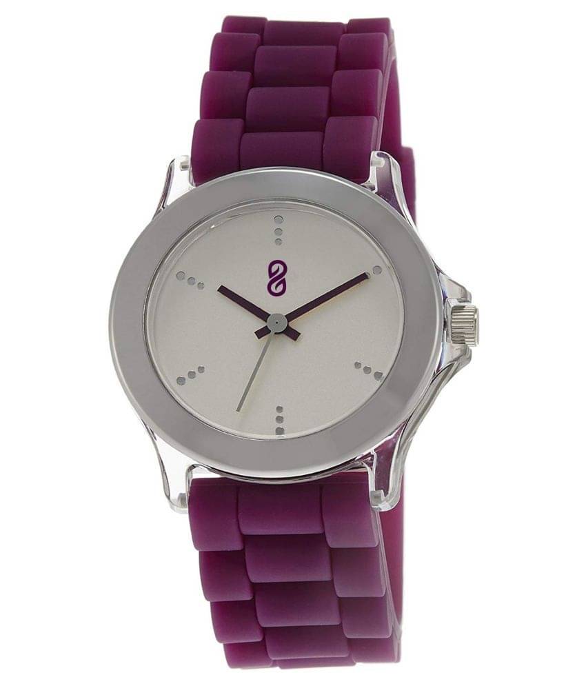     			DIGITRACK - Purple Silicon Analog Womens Watch