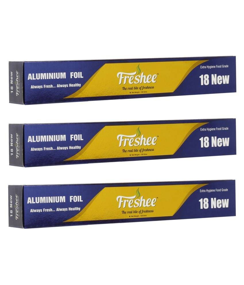     			Freshee 14m Aluminium Foil Pack of 3