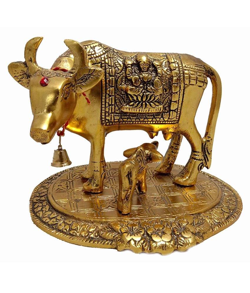     			Neo Classic Cow and Calf Aluminium Idol