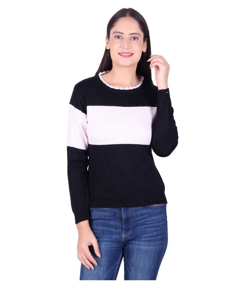 Ogarti Acrylic Black Pullovers Ogarti Acrylic Black Pullovers