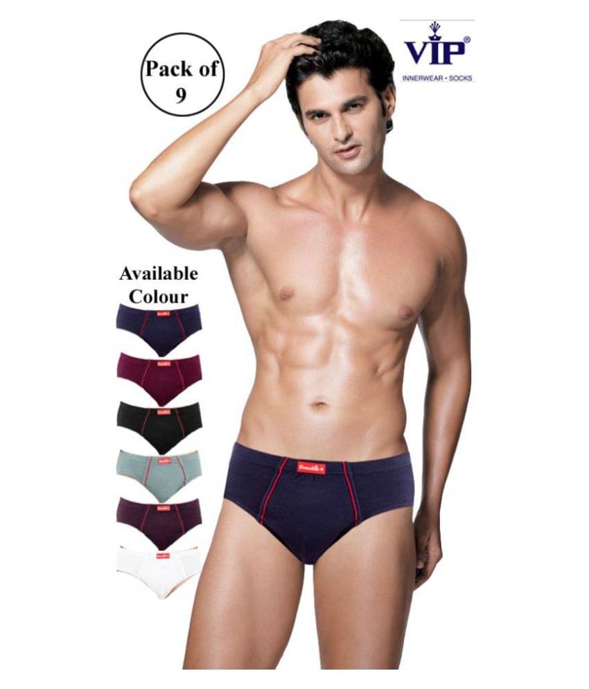 VIP Multi Brief Pack of 9 VIP Multi Brief Pack of 9