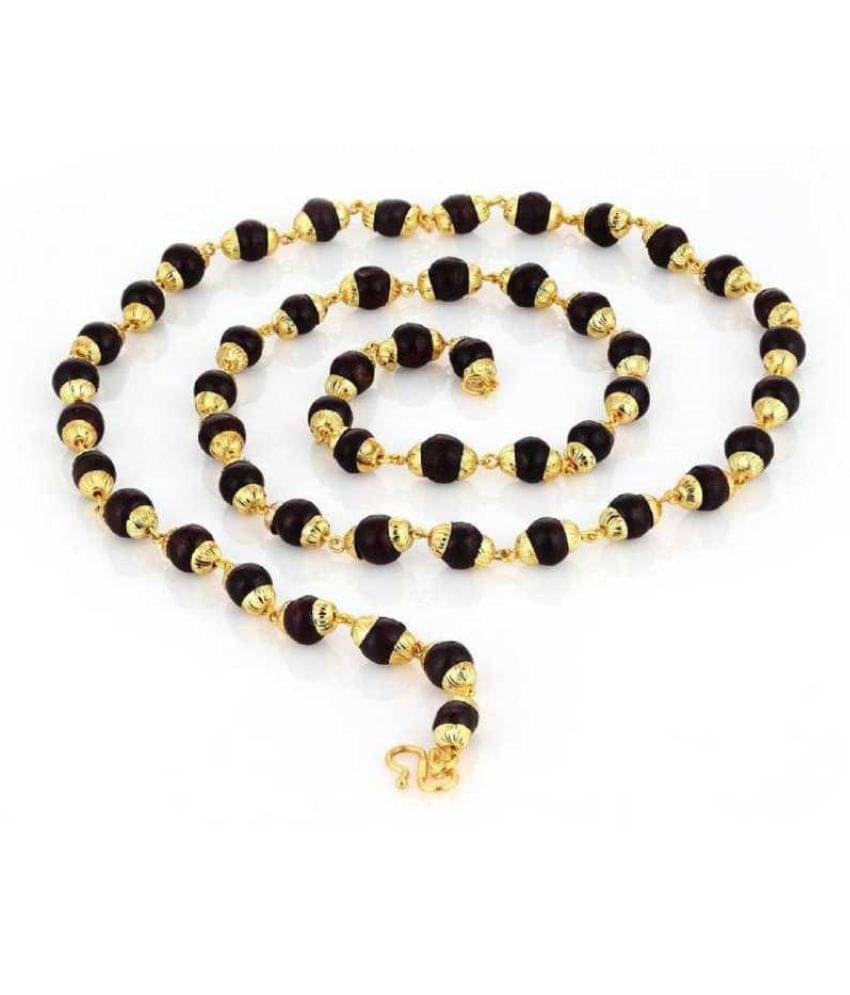     			VP Rudfraksha & Beads - Wood Pooja Mala (Pack of 1)