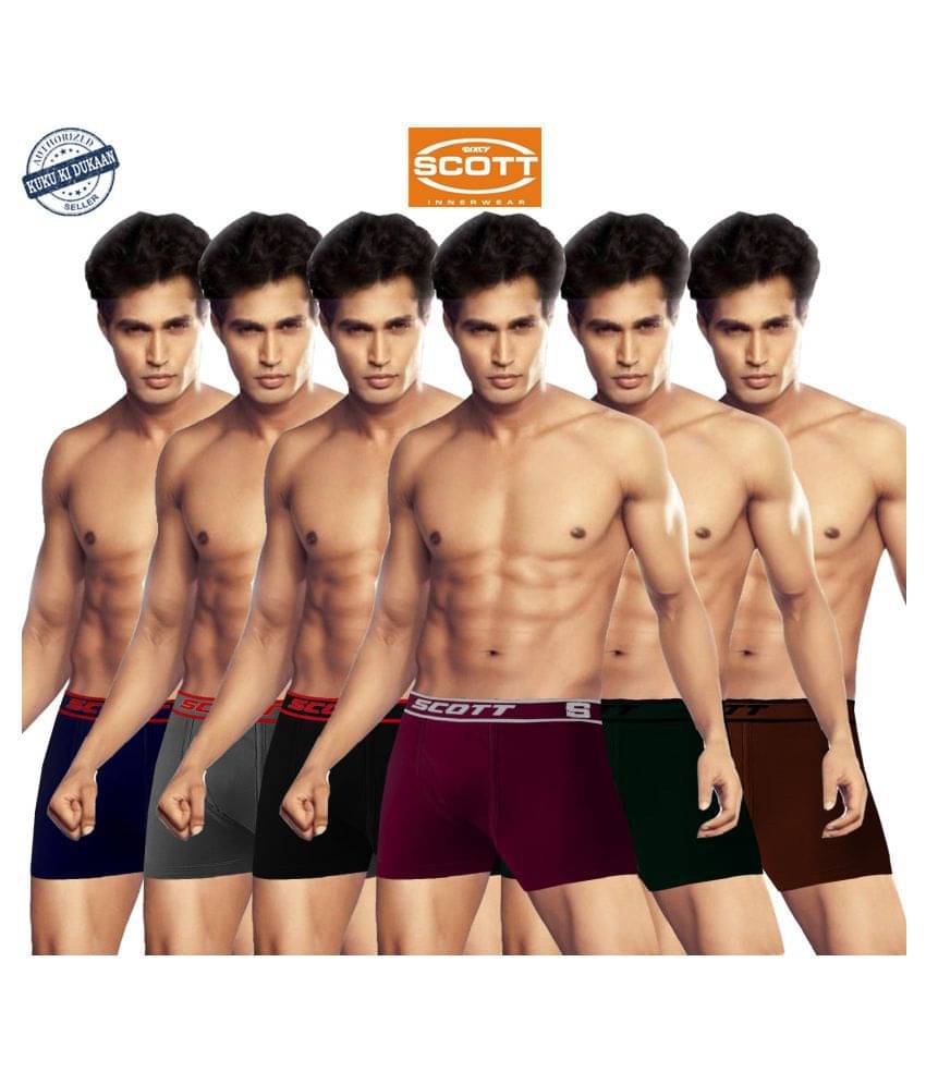 Dixcy Multi Trunk Pack of 6 Dixcy Multi Trunk Pack of 6