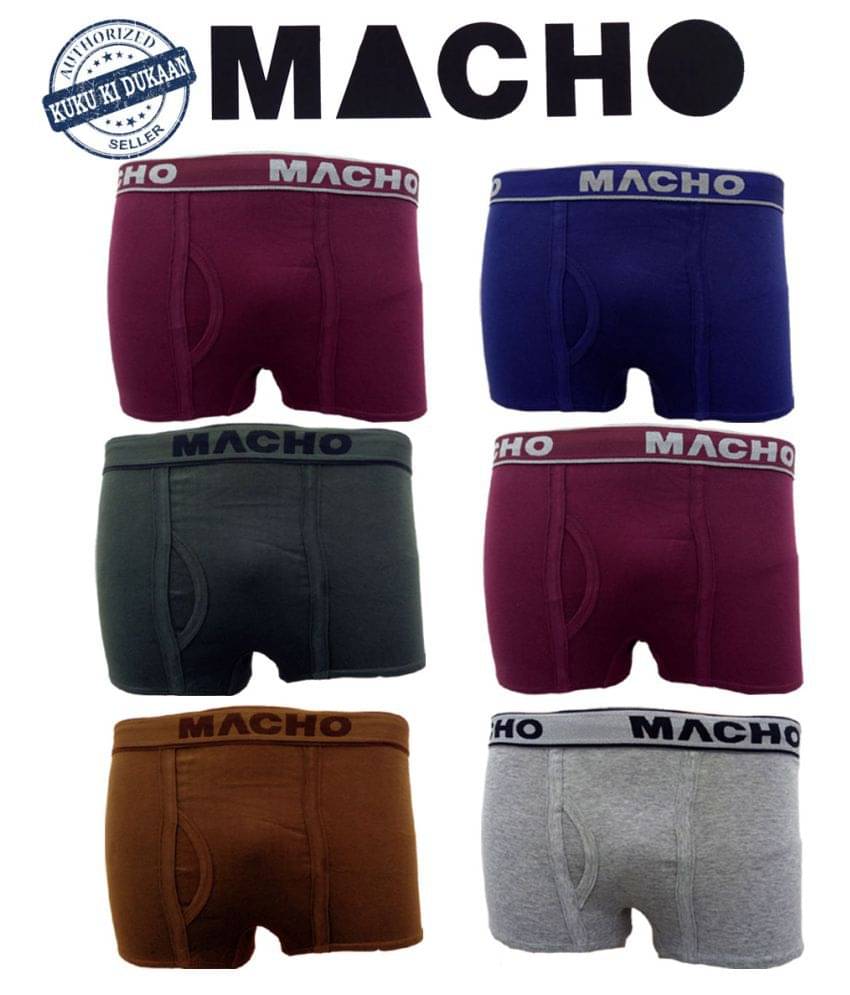 Macho Multi Trunk Pack of 6 Macho Multi Trunk Pack of 6
