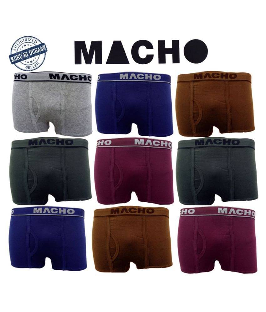 Macho Multi Trunk Pack of 9 Macho Multi Trunk Pack of 9