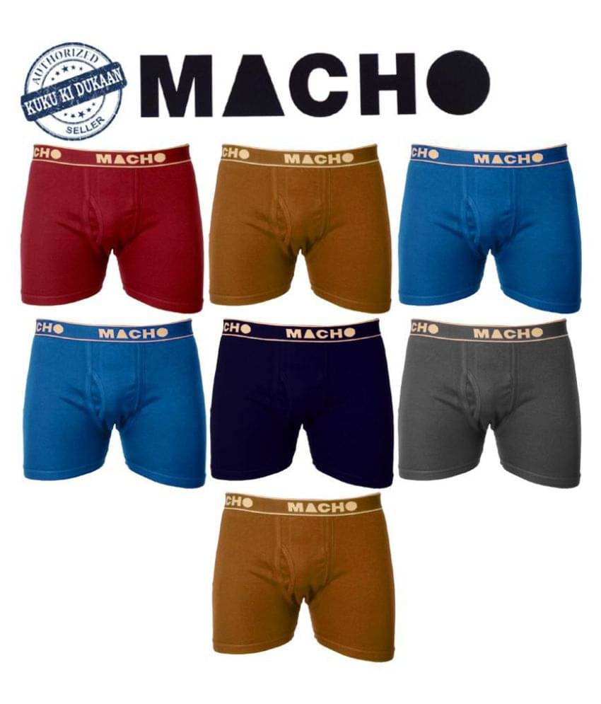 Macho Multi Trunk Pack of 7 Macho Multi Trunk Pack of 7