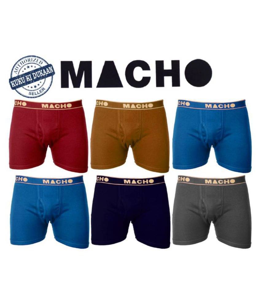 Macho Multi Trunk Pack of 6 Macho Multi Trunk Pack of 6
