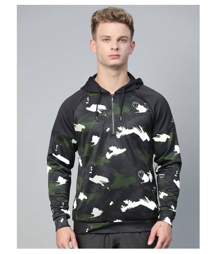 Alcis Olive Polyester Sweatshirt Single Pack Alcis Olive Polyester Sweatshirt Single Pack