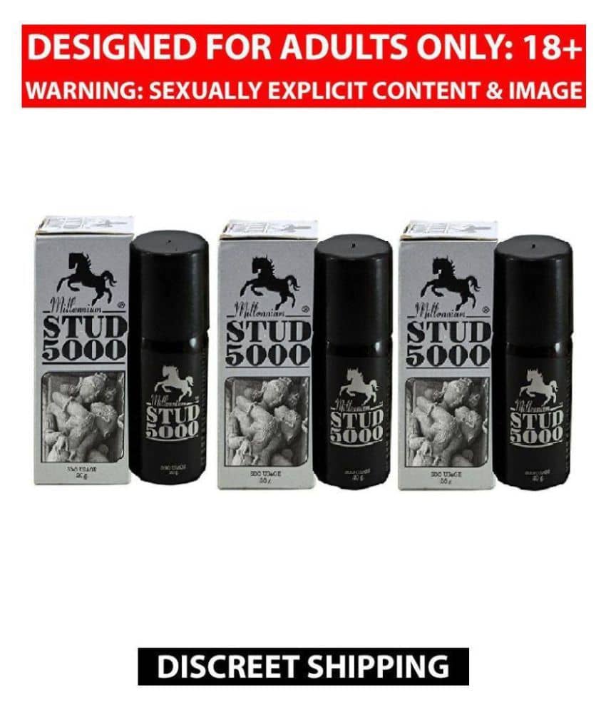 STUD 5000 (Xtra Timing Spray 4 Men) Pack of 3