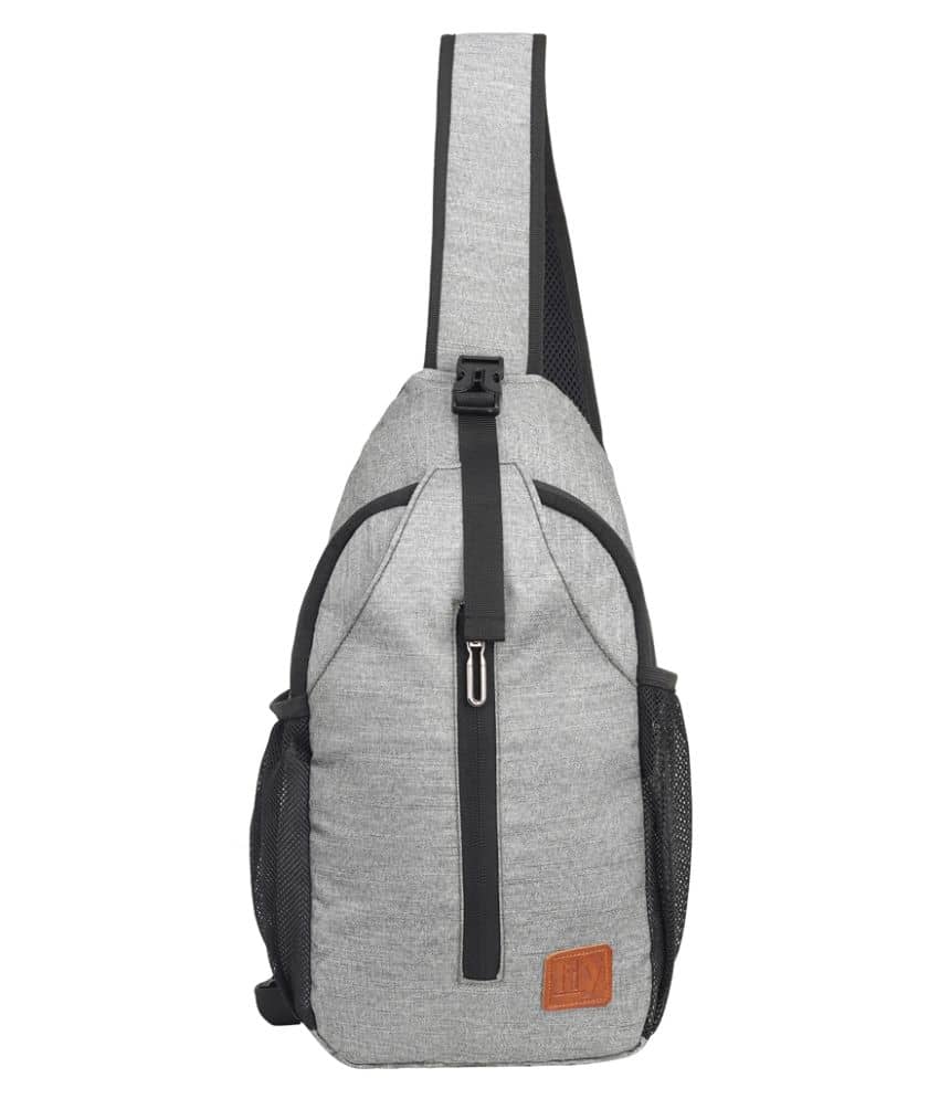 Fly Fashion Light Grey 6 Ltrs Backpack - Handbags | Buy online on ZillyBuy