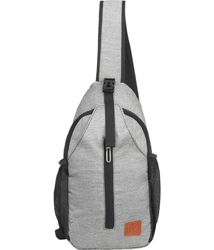 Fly Fashion Light Grey 6 Ltrs Backpack - Handbags | Buy online on ZillyBuy