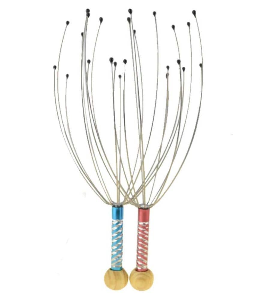 DELUX WOOD CARVER HEAD MASSAGER