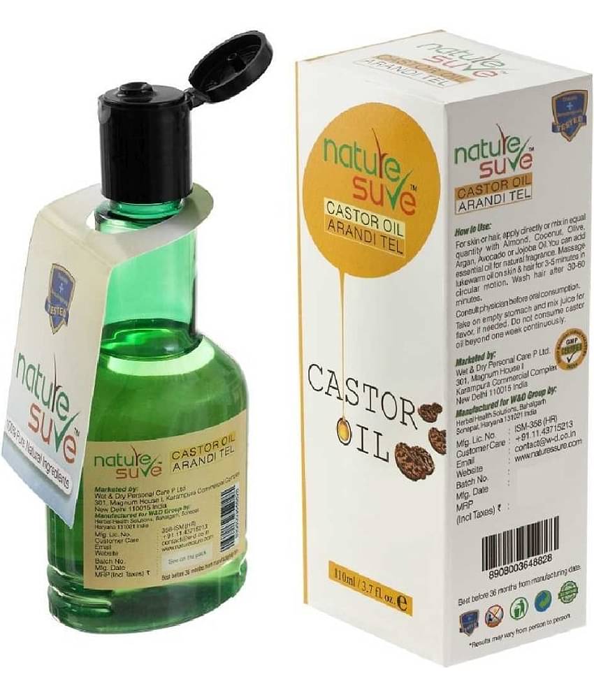 Nature Sure Damage & Repair Castor Oil 110 ml ( Pack of 1 )