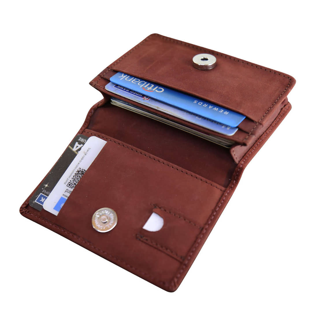 Style 98 Bi-Fold Red Card Holder - Handbags | Buy online on ZillyBuy