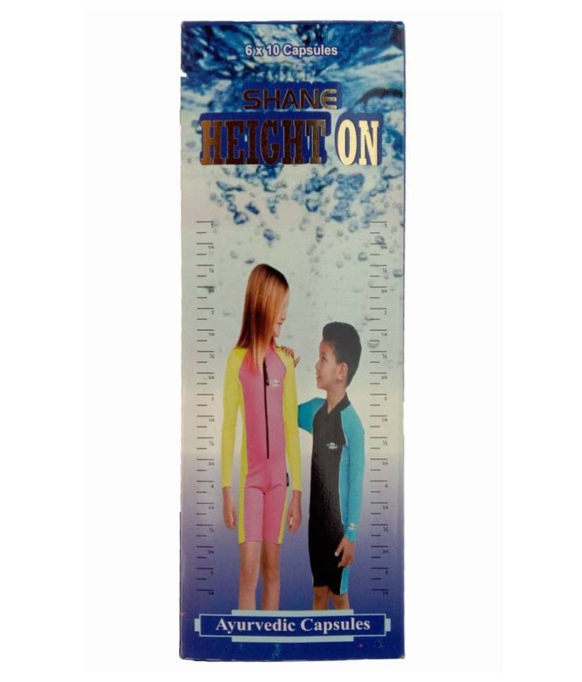 Rikhi Shane Height On Increase Height Capsule 60 No.S Pack of 1 Rikhi Shane Height On Increase Height Capsule 60 No.S Pack of 1