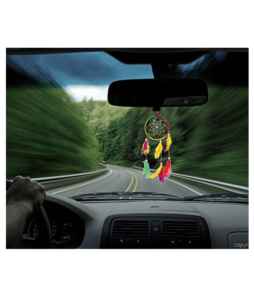     			new lucky Dream Catcher In Car Decor Multicolour