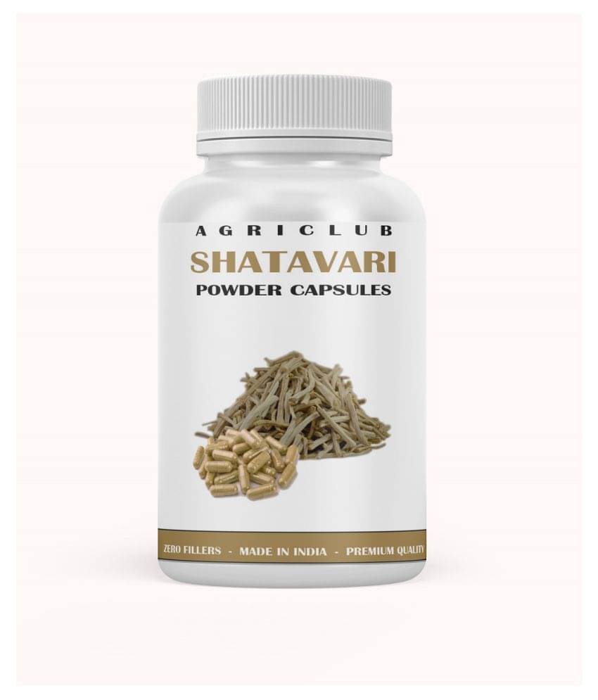 Agri Club Shatavari Capsule 60pcs Pack of 1 Agri Club Shatavari Capsule 60pcs Pack of 1