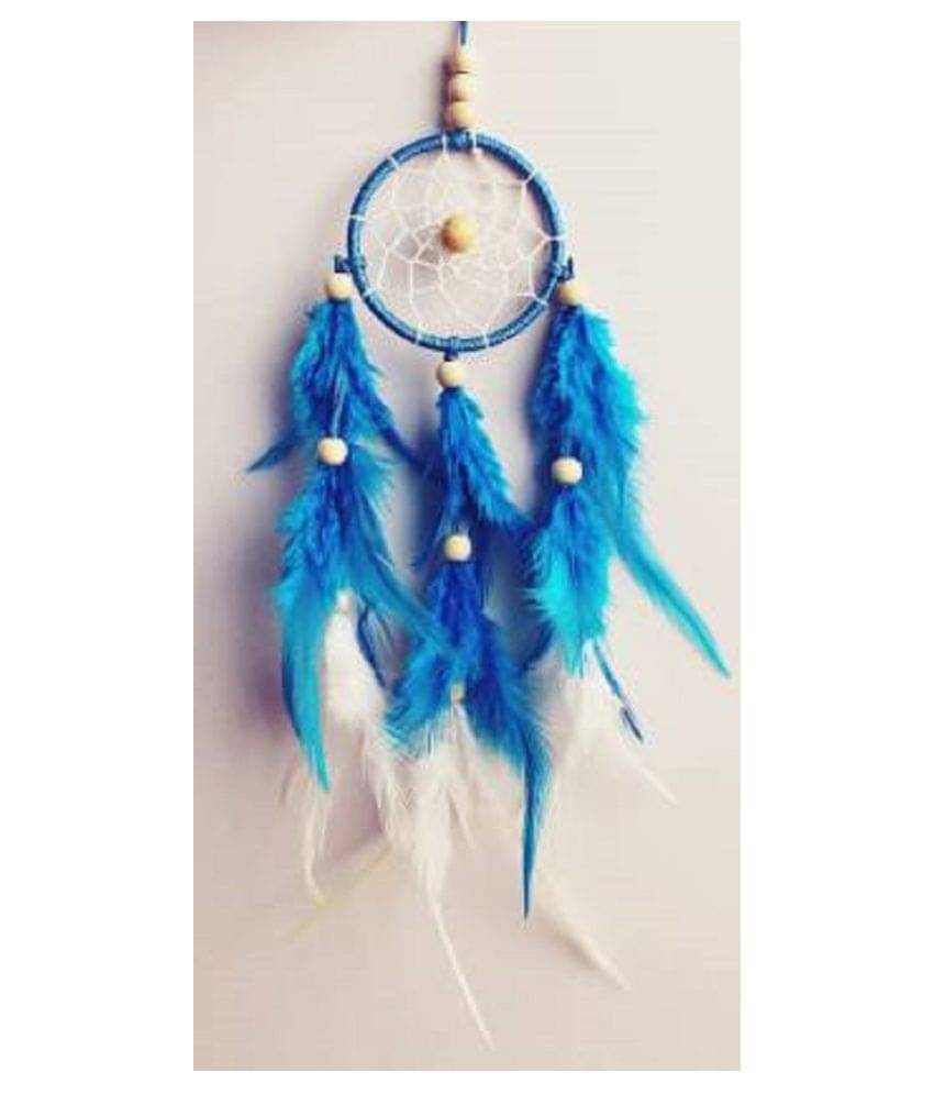     			Lucky Traders Feather Multicolour Dream Catcher - Pack of 1 ( X cms )