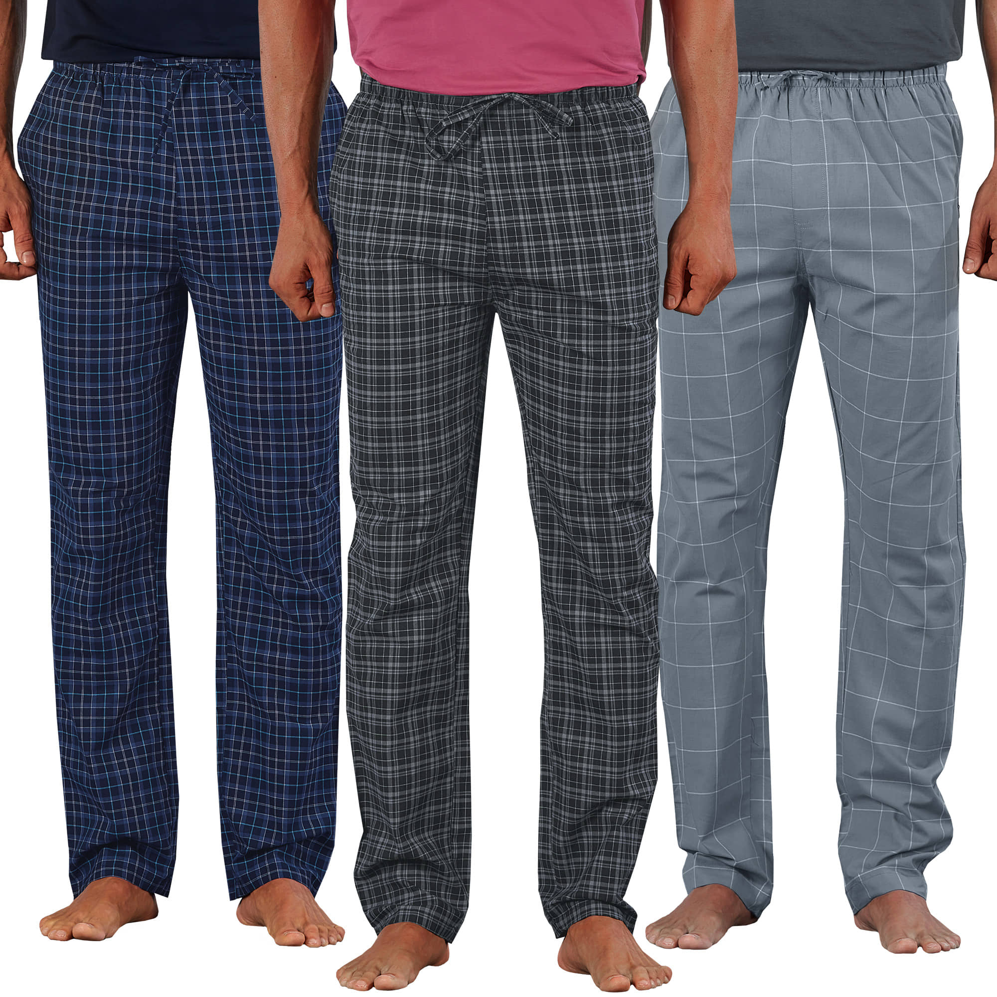 XYXX Pack of 3 Pyjama For Men's ( Multi )