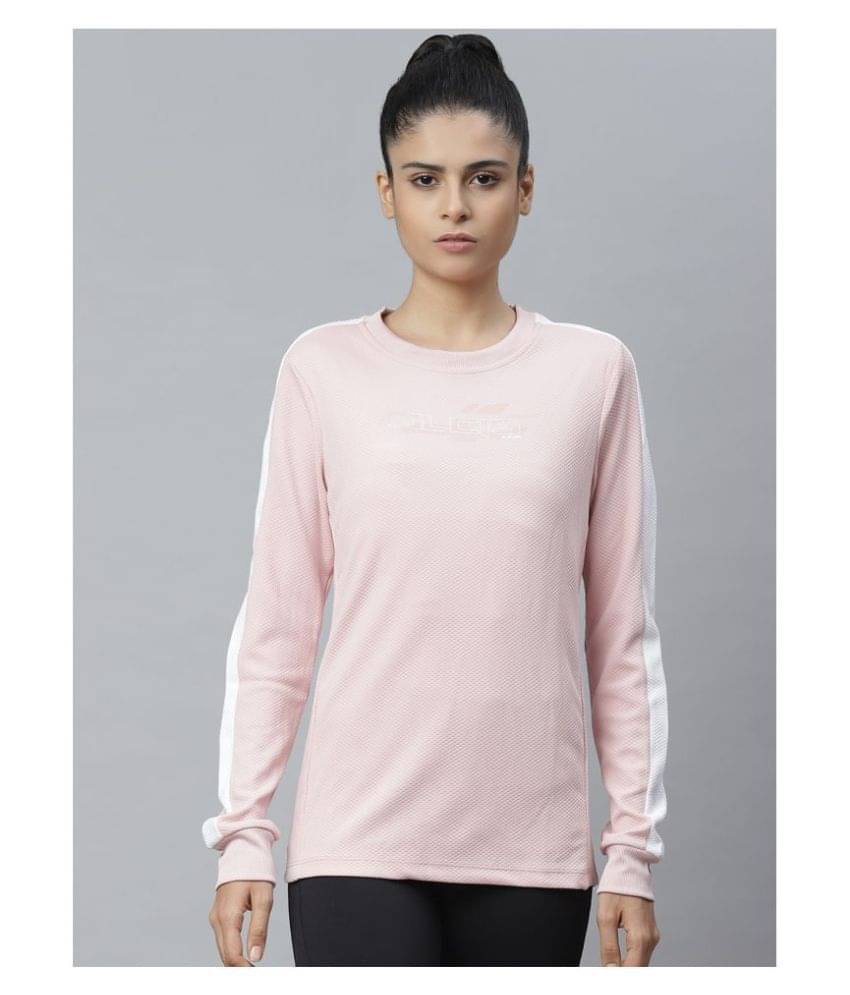     			Alcis - Pink Polyester Women's Sweatshirt