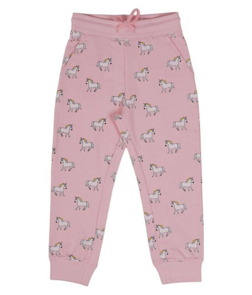     			PLUM TREE GIRLS PINK JOGGER TRACK PANT