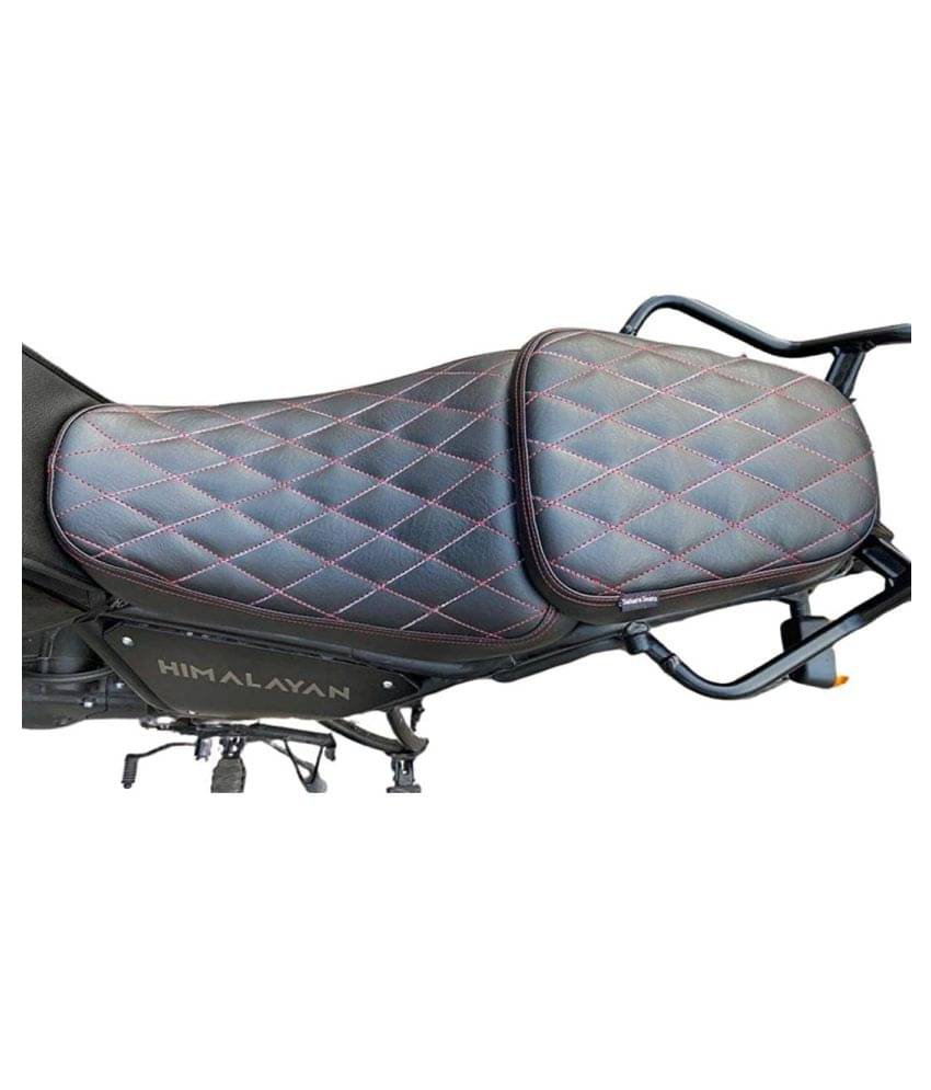 PURE BIKING Stylish Himalayan Seat Cover Front & Rear  Extra Pading  For Royal Enfield Himalayan     			PURE BIKING Stylish Himalayan Seat Cover Front & Rear  Extra Pading  For Royal Enfield Himalayan
