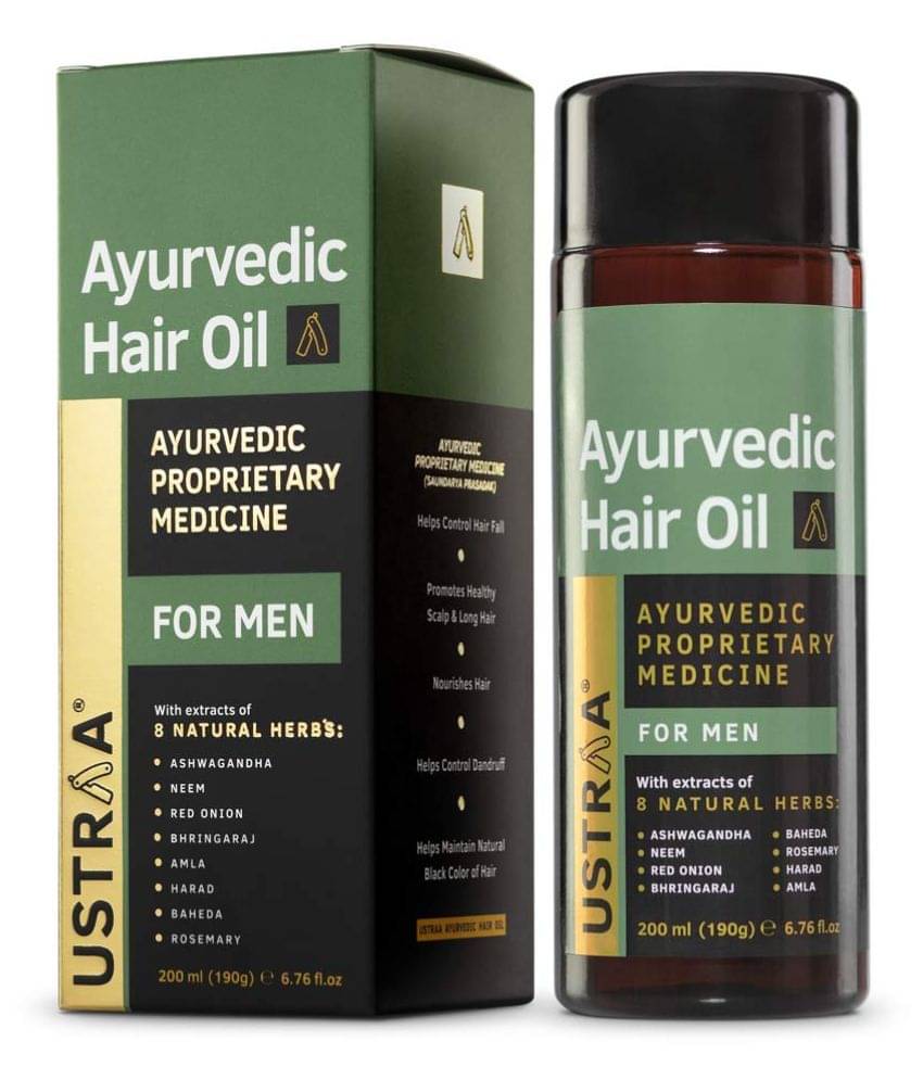     			Ustraa Ayurvedic Hair Oil - 200 ml