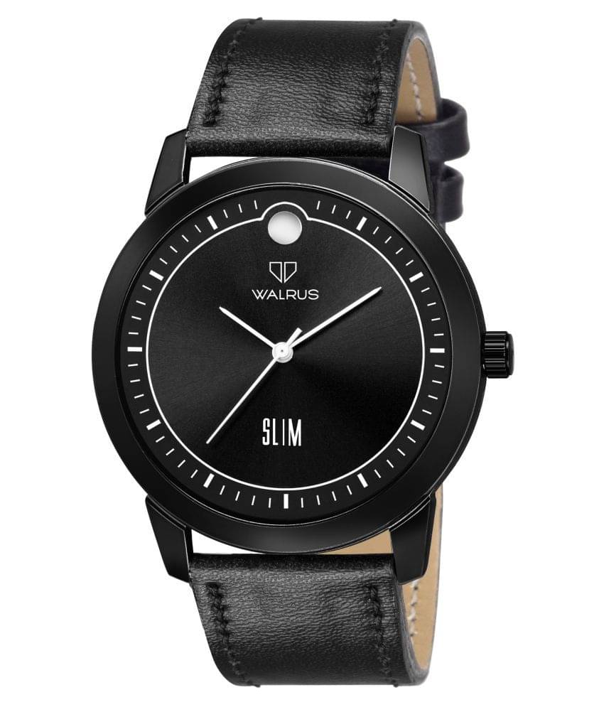     			Walrus Slim PU Analog Men's Watch