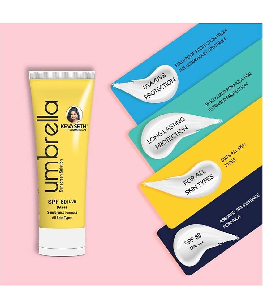 Keya Seth Aromatherapy Sun Care Umbrella Sunscreen Lotion SPF 60 PA+++ 100 mL