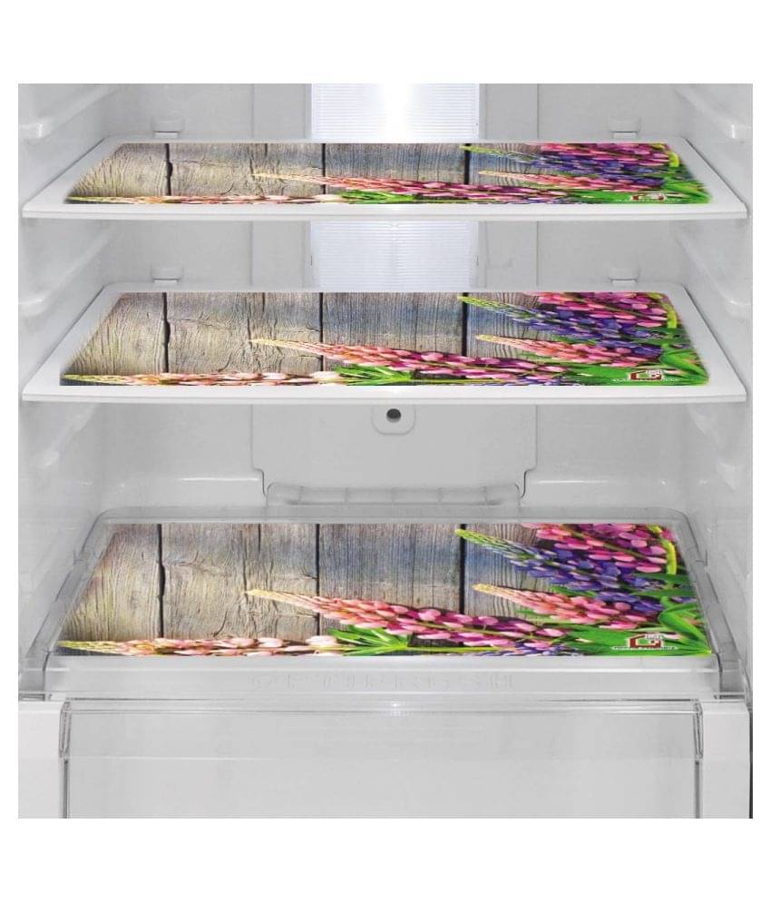 Revexo Set of 3 PVC Multi Fridge Mats Revexo Set of 3 PVC Multi Fridge Mats