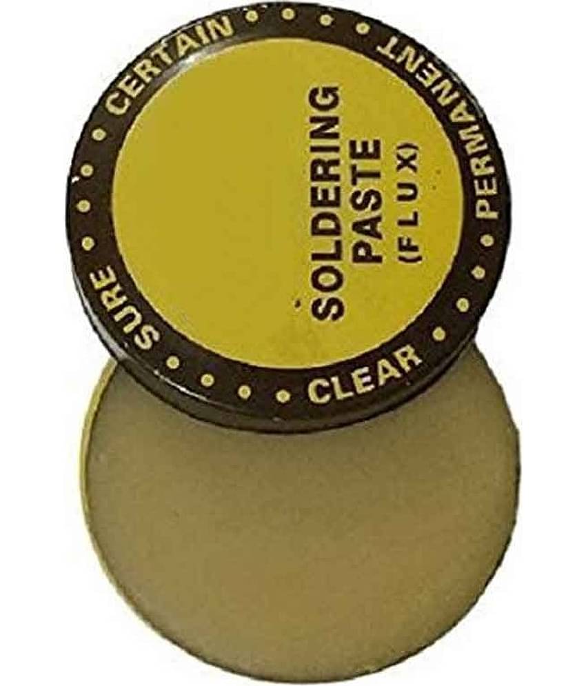 Ukoit (8 in 1) High Quality 25W Soldering Kit including Soldering Iron, Soldering Wire(5m), Flux, Iron Stand, Cutter, Tester, D-Wick and Tape