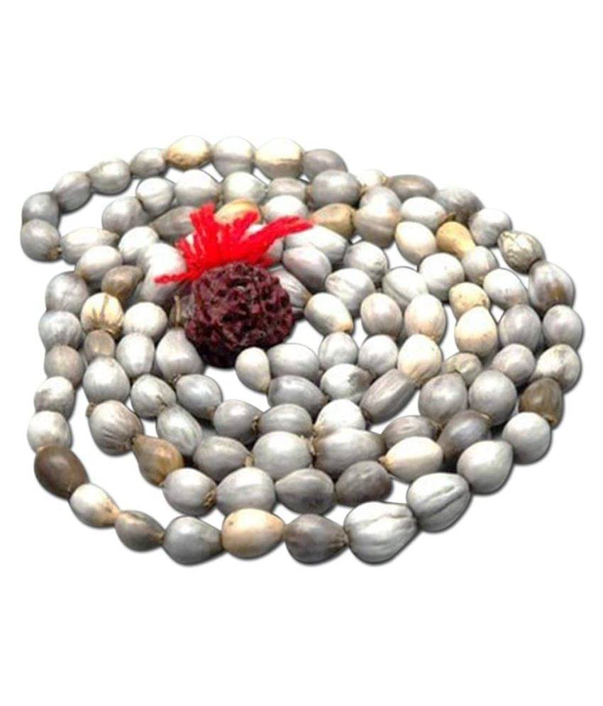 KESAR ZEMS Vaijanti Prayer Rosary Mala 108+1 Beads Mala For Jaap and Wearing.(43 x 1.5 x 1 CM) Grey. KESAR ZEMS Vaijanti Prayer Rosary Mala 108+1 Beads Mala For Jaap and Wearing.(43 x 1.5 x 1 CM) Grey.