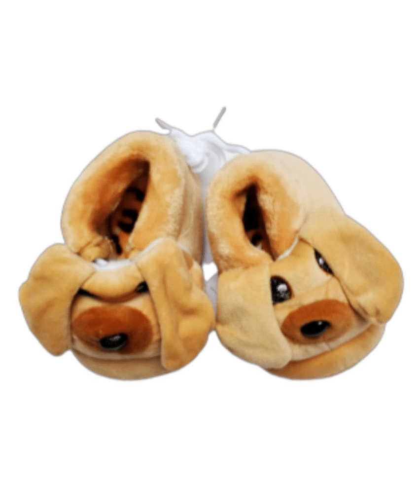     			AURAPURO  baby booty / shoes /booties  premium quality for both boy and girls 6-12 month (brown)