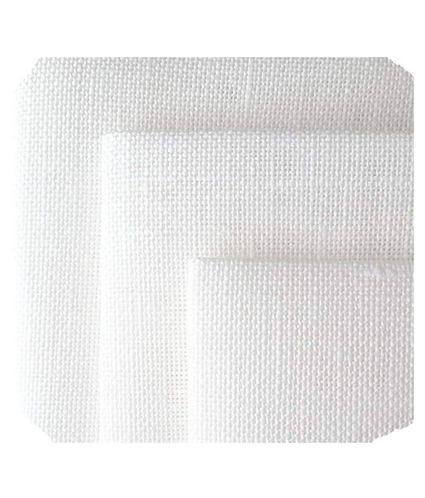 Makhanchor White Linen Unstitched Shirt pc Single - Unstitched Fabrics | Buy online on ZillyBuy