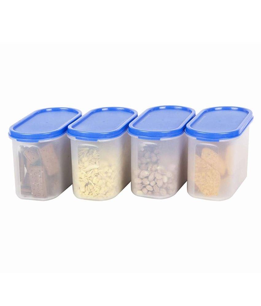 Analog kitchenware Grocery, Dal, Pulse Polyproplene Food Container Set of 4 500 mL Analog kitchenware Grocery, Dal, Pulse Polyproplene Food Container Set of 4 500 mL