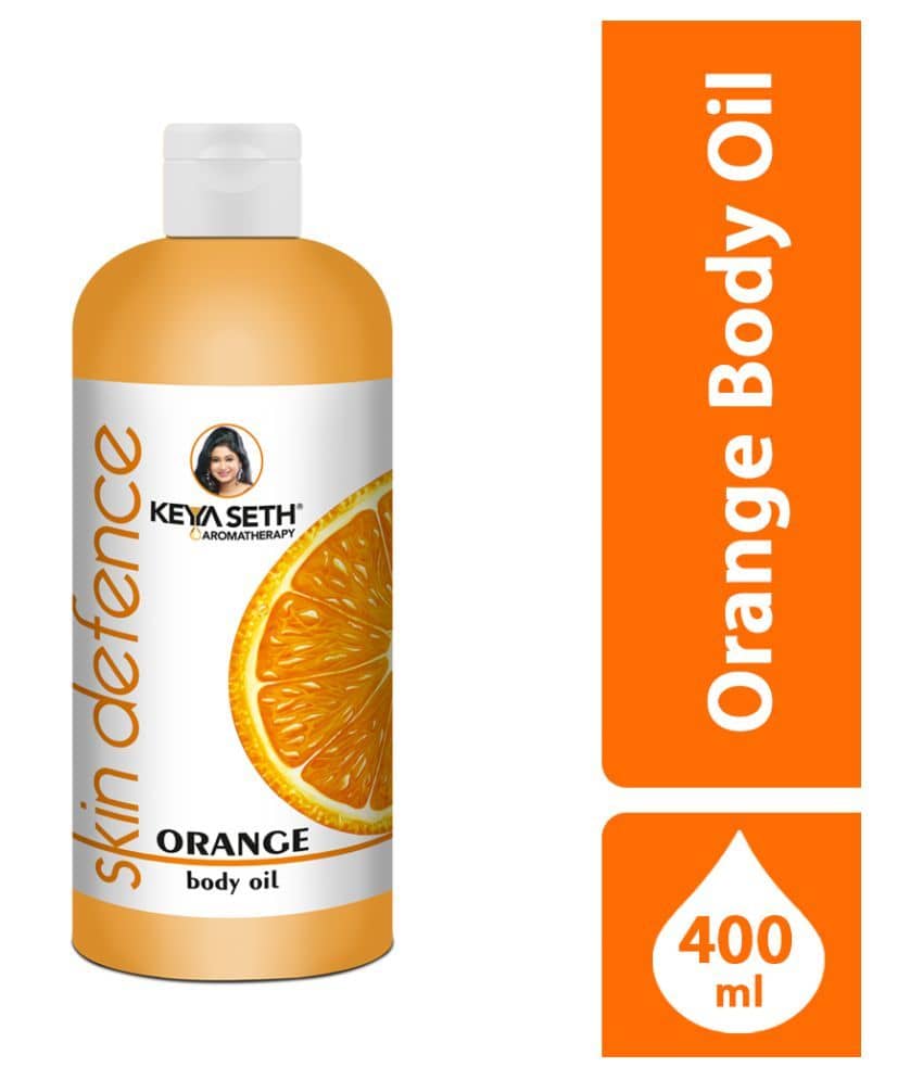 Keya Seth Aromatherapy Skin Defence Orange Body Oil improves blood flow, Lotion