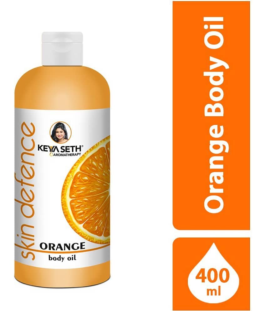 Keya Seth Aromatherapy Skin Defence Orange Body Oil improves blood flow, Lotion