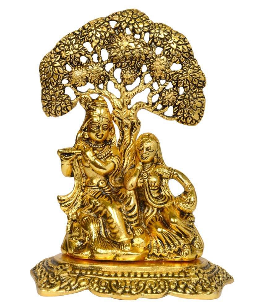     			Radha Krishna Idol - (Pack of 1)