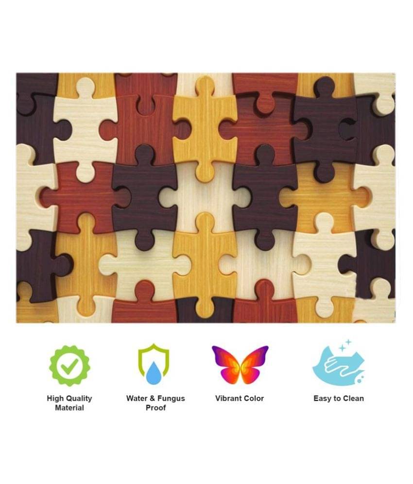 E-Retailer Set of 4 PVC Brown Fridge Top Cover E-Retailer Set of 4 PVC Brown Fridge Top Cover