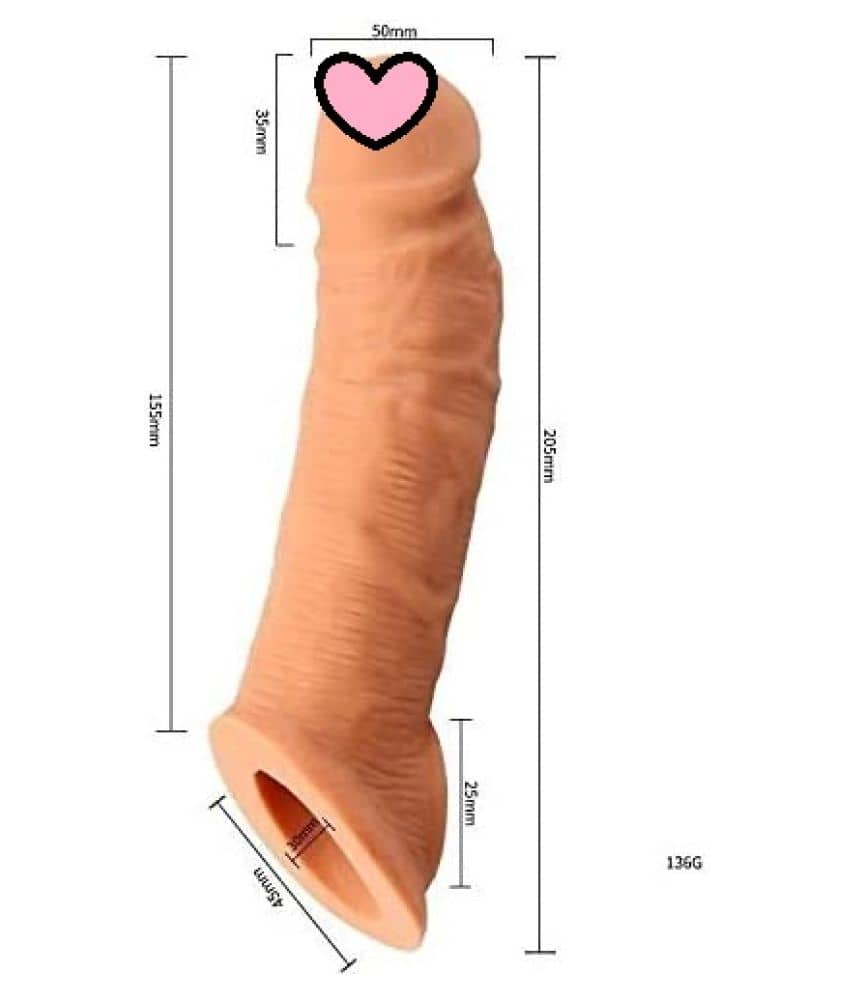 Ultra-Lifelike Pennis Sleeves for Men Perfect Extender Enlarge Long Style Extensión sleeve Thick and Big Extra