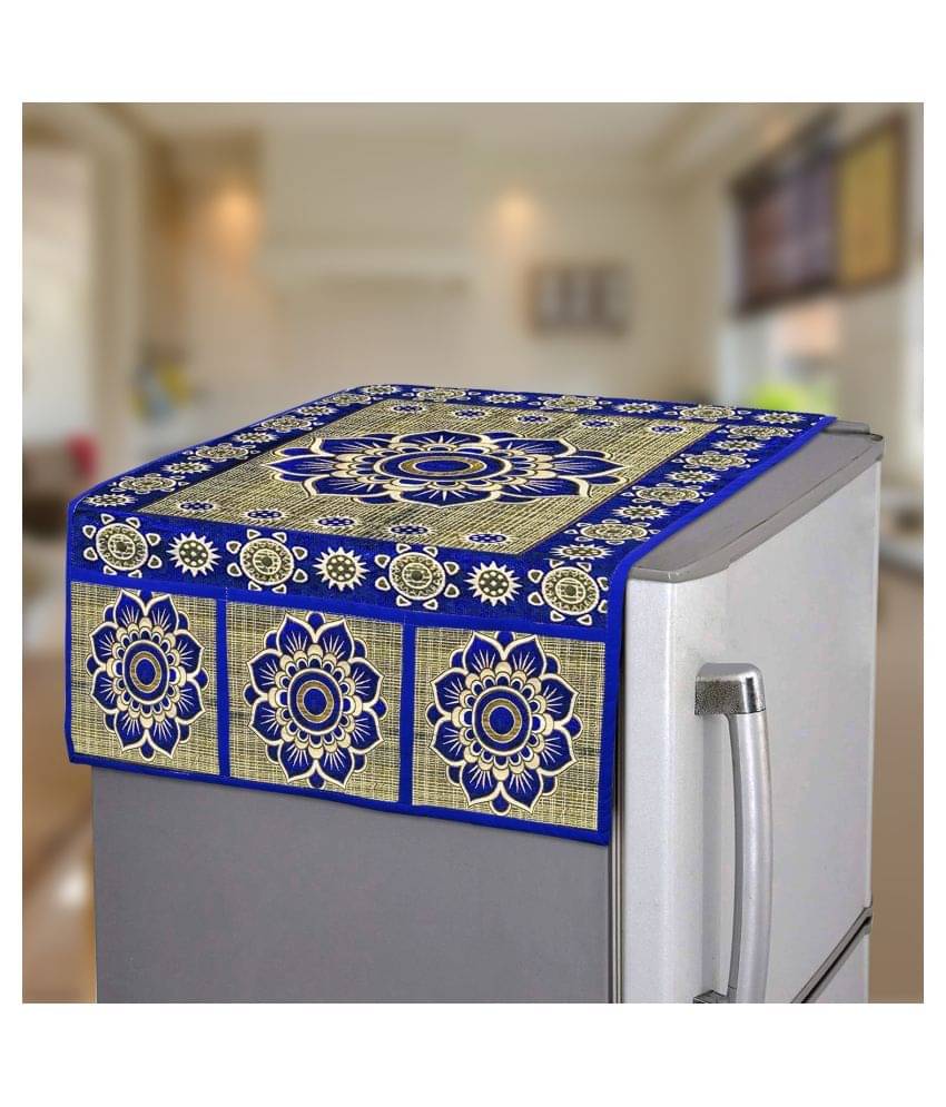 E-Retailer Single Polyester Multi Fridge Top Cover E-Retailer Single Polyester Multi Fridge Top Cover
