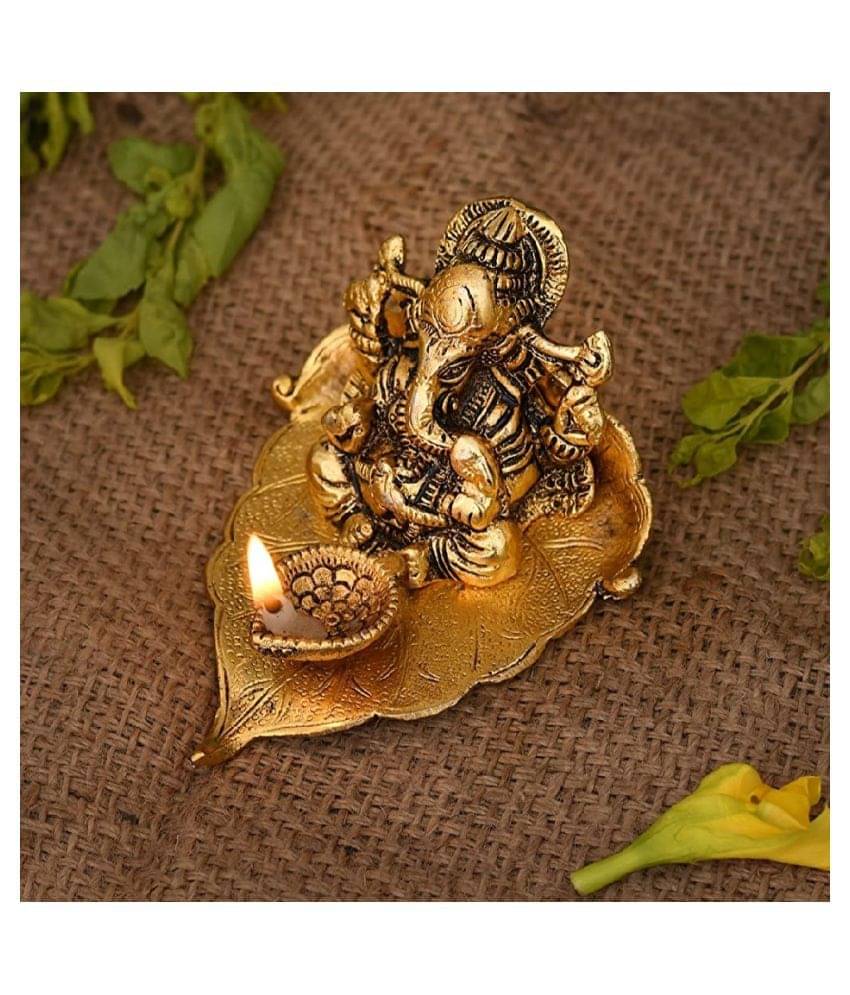 Vighnesh Art and Crafts - Aluminium Religious Showpiece (Pack of 1) Vighnesh Art and Crafts - Aluminium Religious Showpiece (Pack of 1)