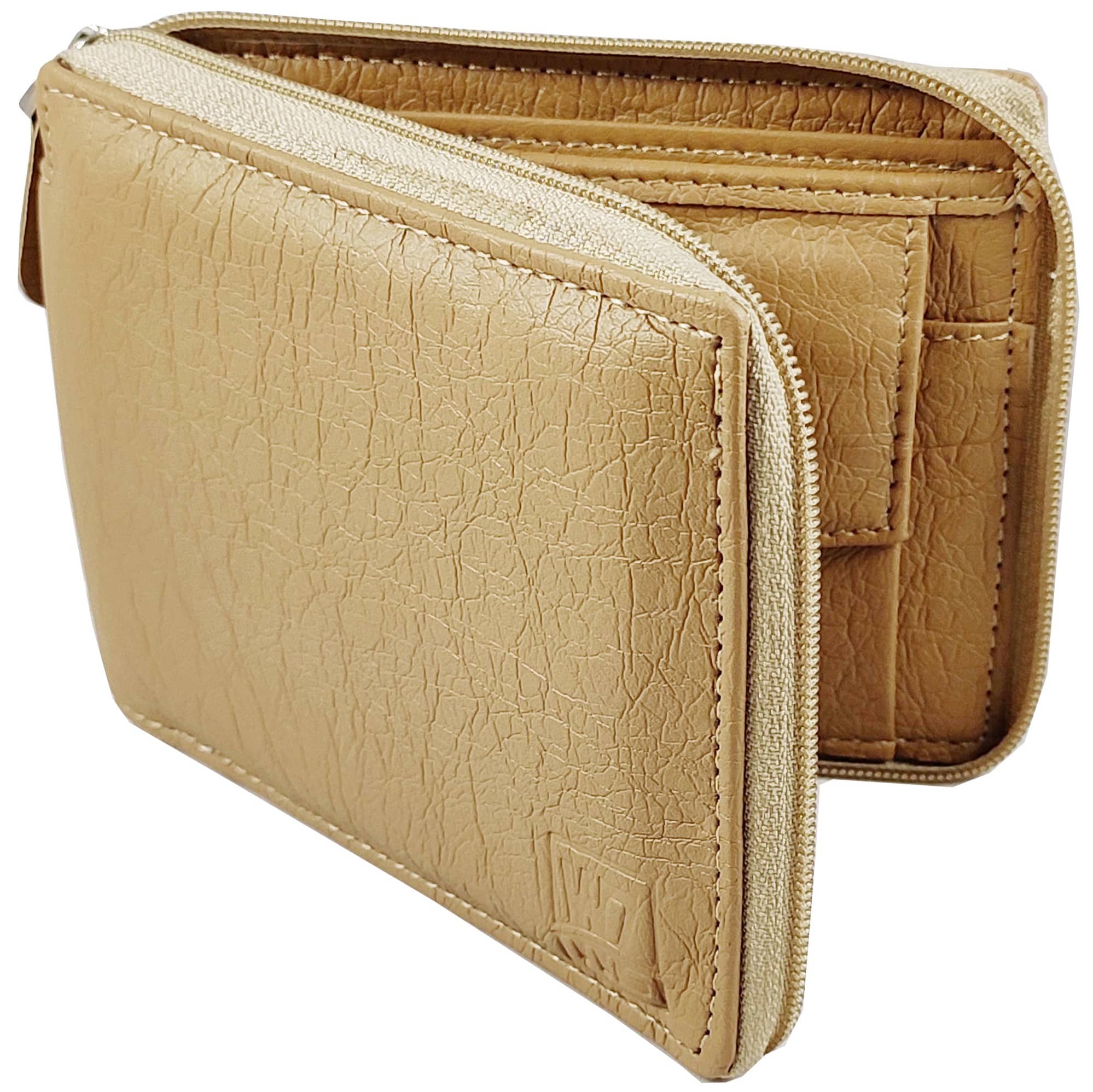 WENZEST - Beige Faux Leather Men's Regular Wallet ( Pack of 1 ) - Handbags | Buy online on ZillyBuy