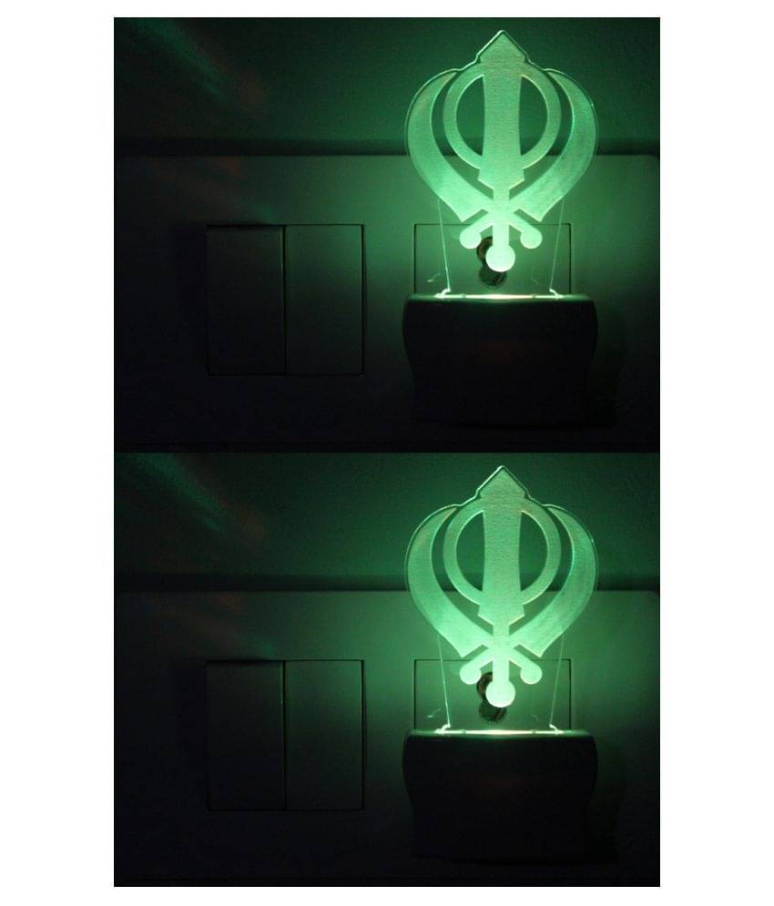 AFAST 3D Illusion LED Couple Heart Dancing Night Lamp Multi - Pack of 4 AFAST 3D Illusion LED Couple Heart Dancing Night Lamp Multi - Pack of 4