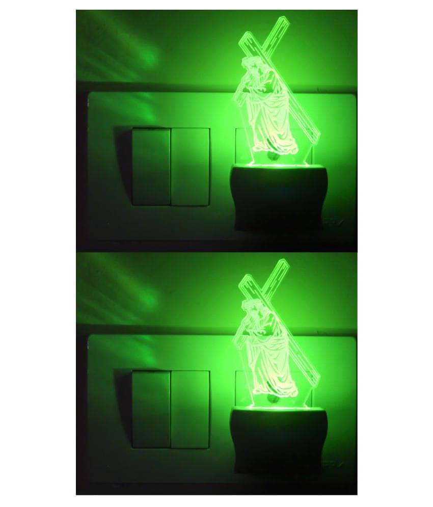 AFAST 3D Illusion LED Dancing Couple Night Lamp Multi - Pack of 2 AFAST 3D Illusion LED Dancing Couple Night Lamp Multi - Pack of 2