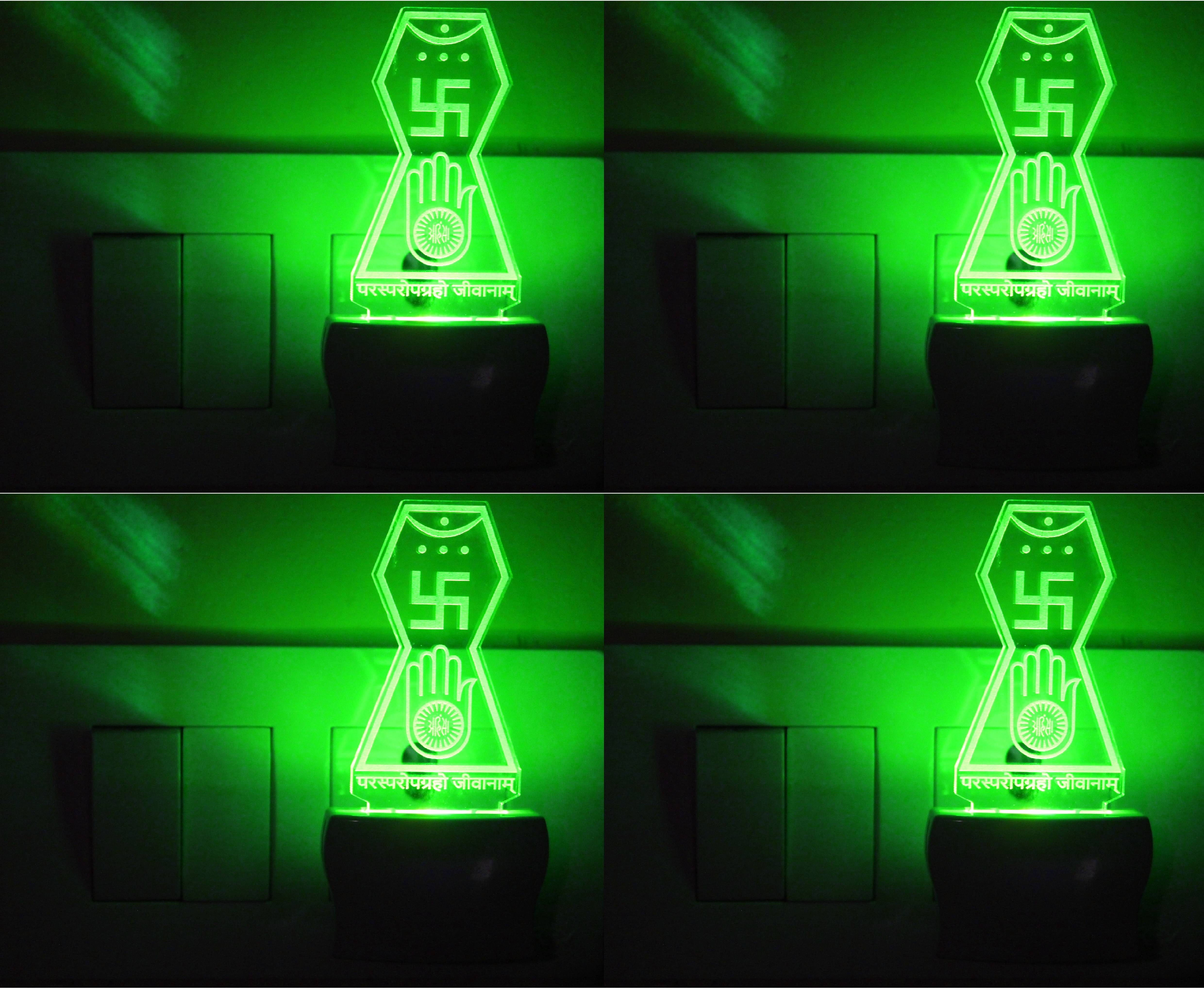 AFAST 3D Illusion LED Graceful Saint Mary Night Lamp Multi - Pack of 2 AFAST 3D Illusion LED Graceful Saint Mary Night Lamp Multi - Pack of 2