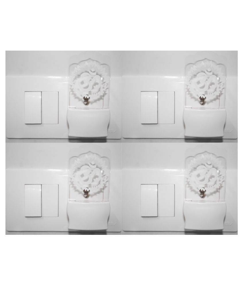     			AFAST 3D Illusion LED Mahakal Night Lamp Multi - Pack of 2
