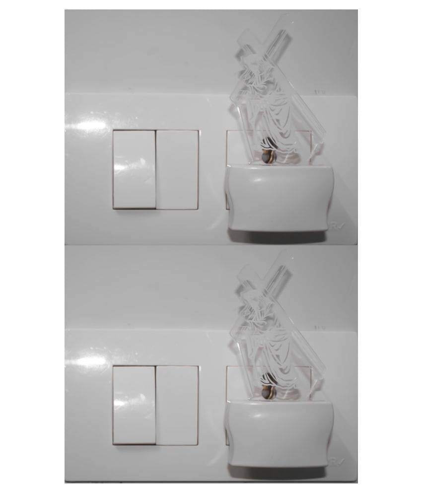    			AFAST 3D Illusion LED Purposing Couple Night Lamp Multi - Pack of 2